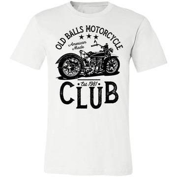 Bikergod Motorcycle Old Balls Motorcycle Club T-shirt Design 2D Full Printed Sizes S - 5XL - NAS7920