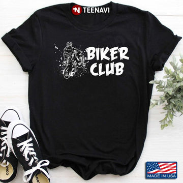 Bikergod Motorcycle Biker Club T-shirt Design 2D Full Printed Sizes S - 5XL - NAAF266