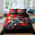 Bikergod Motorcycle Dirt Bike Motocross Rider Bedding Set Cover Design 3D - NABB235