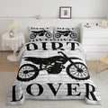 Bikergod Motorcycle Motocross Rider Dirt Bike Dirt Lover Bedding Set Cover Design 3D - NABB283