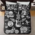 Bikergod Motorcycle Motocross Rider Bedding Set Cover Design 3D - NABB262