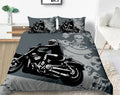 Bikergod Motorcycle Dirt Bike Motocross Rider Bedding Set Cover Design 3D - NABB239