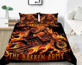 Bikergod Motorcycle Dirt Bike Motocross Fire Rider Bedding Set Cover Design 3D - NABB238