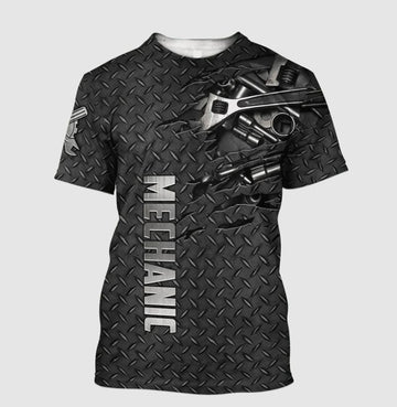 Bikergod Motorcycle Mechanic T-shirt Design 3D Full Printed Sizes S - 5XL - NMK320