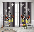 Bikergod Motorcycle Racing Curtain Design 3D Full Printed NABC341