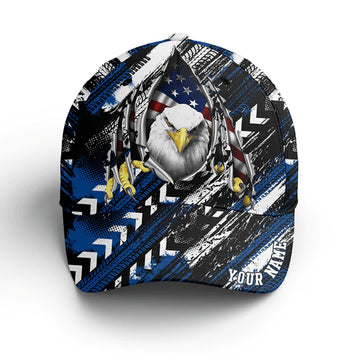 Bikergod Motorcycle Custom Name Classic Cap NMI250