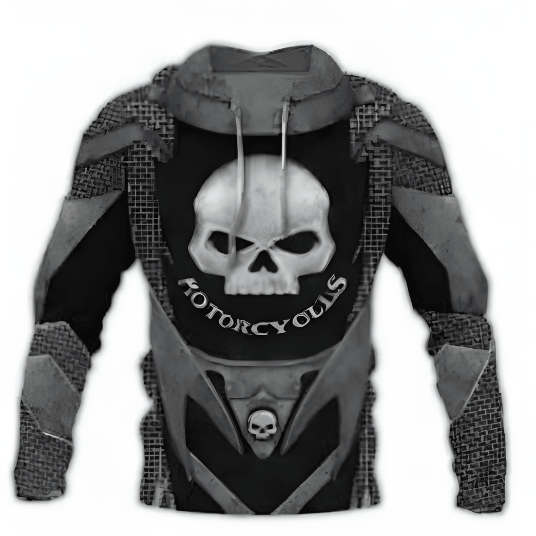 Bikergod Motorcycle Skull Biker Hoodie Design 3D Full Printed Sizes S - 5XL - NALA350G