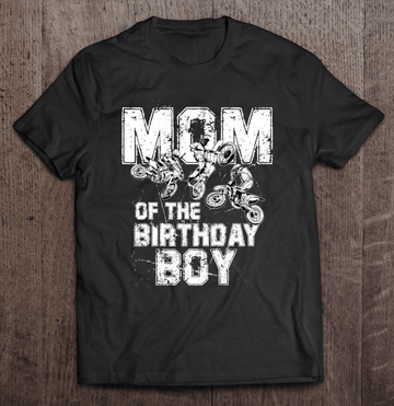 Bikergod Motorcycle Mom Of The Birthday Boy T-shirt, Crew-neck Sweatshirt, Hoodie, Tank Top, V-neck T-shirt Design 2D Full Printed Sizes S - 5XL - NAJA402