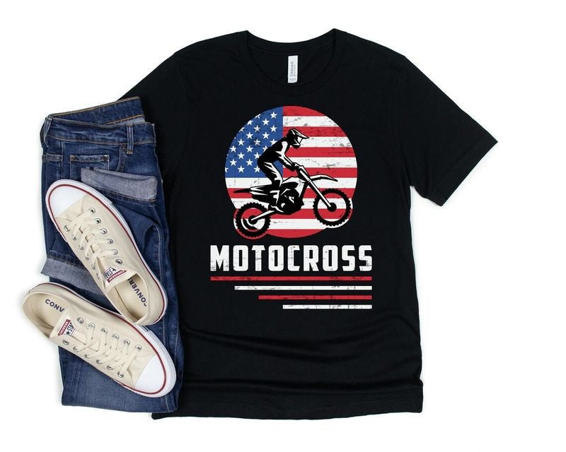 Bikergod Motorcycle Motocross T-shirt Design 2D Full Printed Sizes S - 5XL - NAYA390