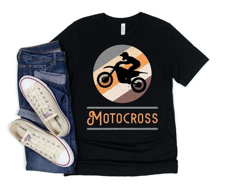Bikergod Motorcycle Motocross T-shirt Design 2D Full Printed Sizes S - 5XL - NAYA387