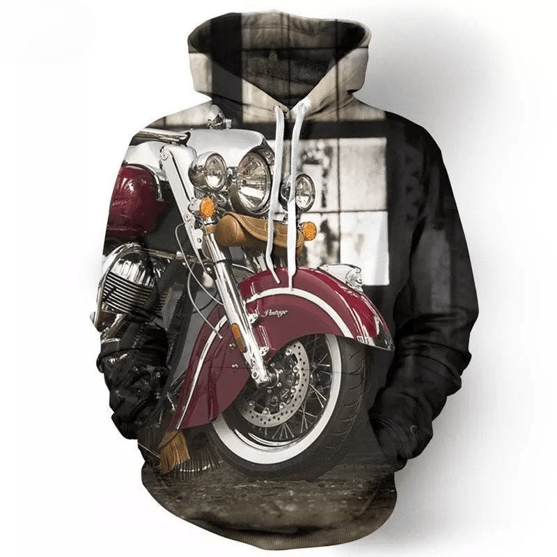 Bikergod Motorcycle Hoodies Full Design 3D Full Printed Size S-5XL-HFG463