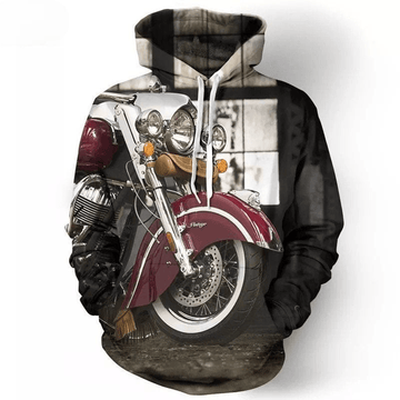 Bikergod Motorcycle Hoodies Full Design 3D Full Printed Size S-5XL-HFG463