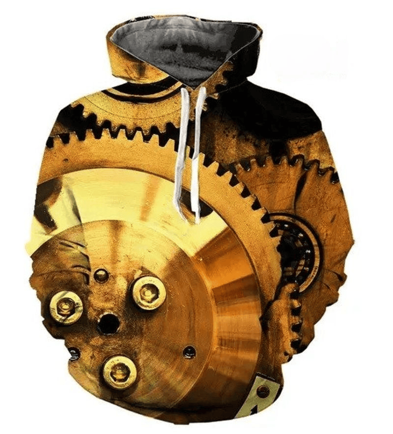 Bikergod Motorcycle Hoodie Design 3D Full Printed Sizes S - 5XL- HGH3330