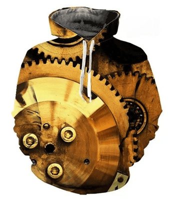 Bikergod Motorcycle Hoodie Design 3D Full Printed Sizes S - 5XL- HGH3330