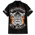 Bikergod Motorcycle Brotherhood Of Bikers Hawaii Shirt Design 3D Full Printed Sizes S - 5XL NASA443