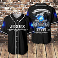 Bikergod Motorcycle Baseball Shirt Design 3D Full Printed High Quality - NMI221