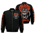 Bikergod Bad Example You've Been Warned Motorcycle Bomber Jacket Design 3D Full Printed HM23042503