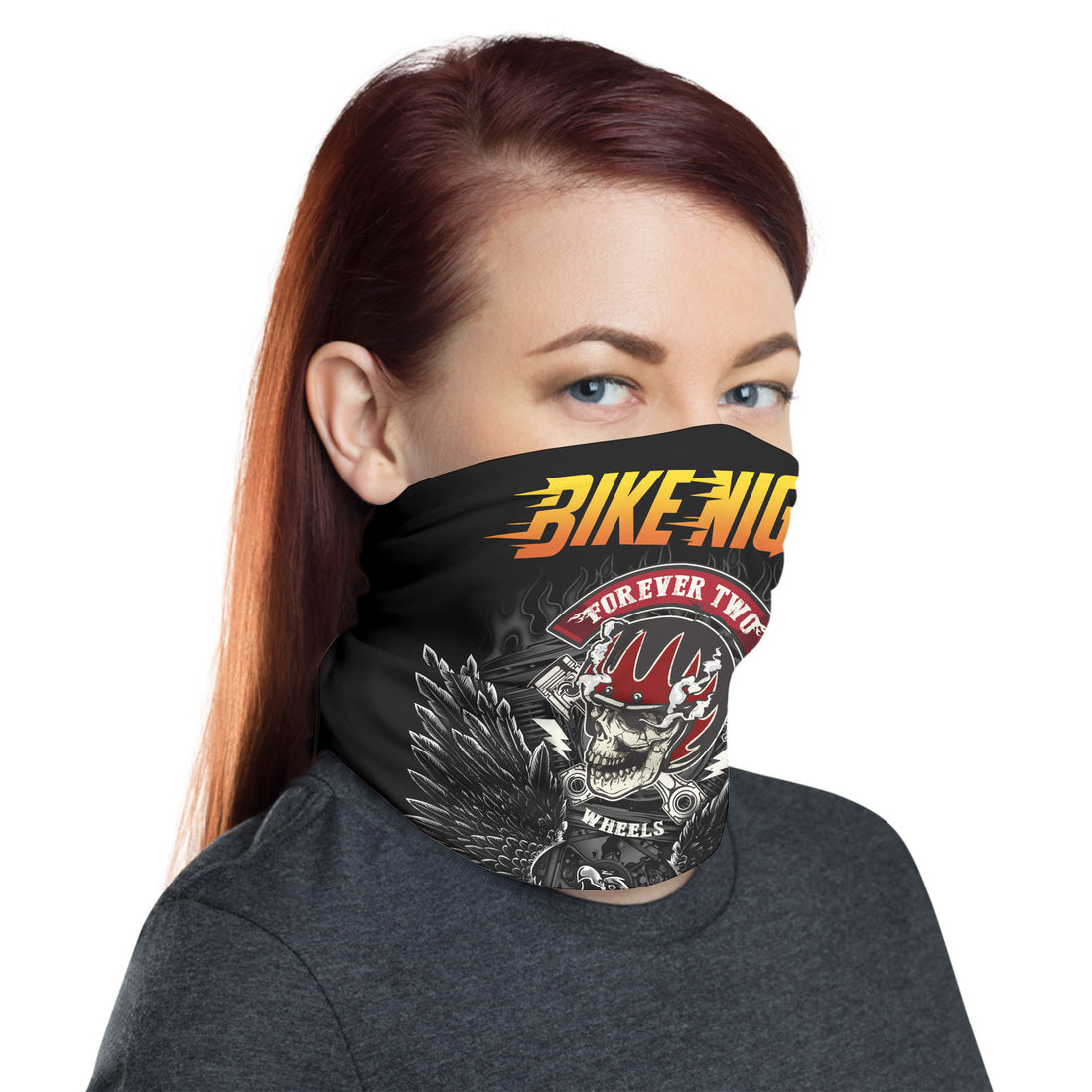 Bikergod Motorcycle Neck Gaiter Headwear Scarf Mask Bandana HM15052505