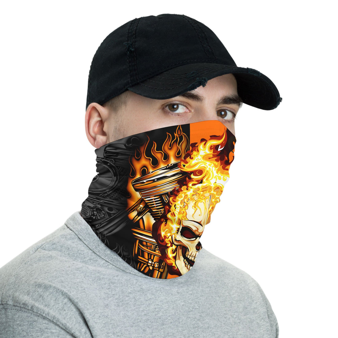 Bikergod Motorcycle Face Mask Ghost Mask Bandana HM15052506