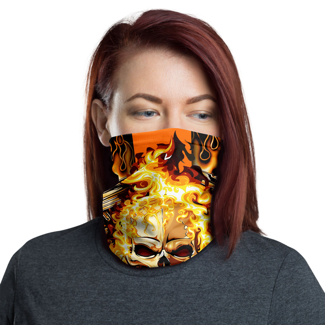 Bikergod Motorcycle Face Mask Ghost Mask Bandana HM15052506