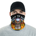 Bikergod Born To Ride Route 66 Drive Motocross Mask Bandana HM16052502