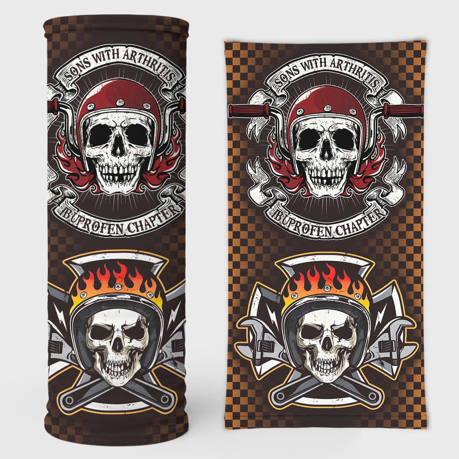 Bikergod Son With Arthritis Ibuprofen Chapter Motocross Mask Bandana HM19052504