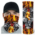 Bikergod Hot Rod Biker Tube Sexy Pin-Up Girl And V-Twin Engine Bandana DH042025TS17