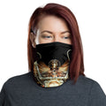 Bikergod Flaming Skull Rider Grim Reaper on Chopper Bandana DH042025TS19