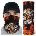 Bikergod Born to Ride Skull Motorcycle Helmet and Speedometer Bandana Design 3D Full Printed DH042025TS20