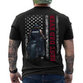 Bikergod Custom Name Best Dad Ever Biker Motocycle T-Shirt Design 2D Printed HM20052506