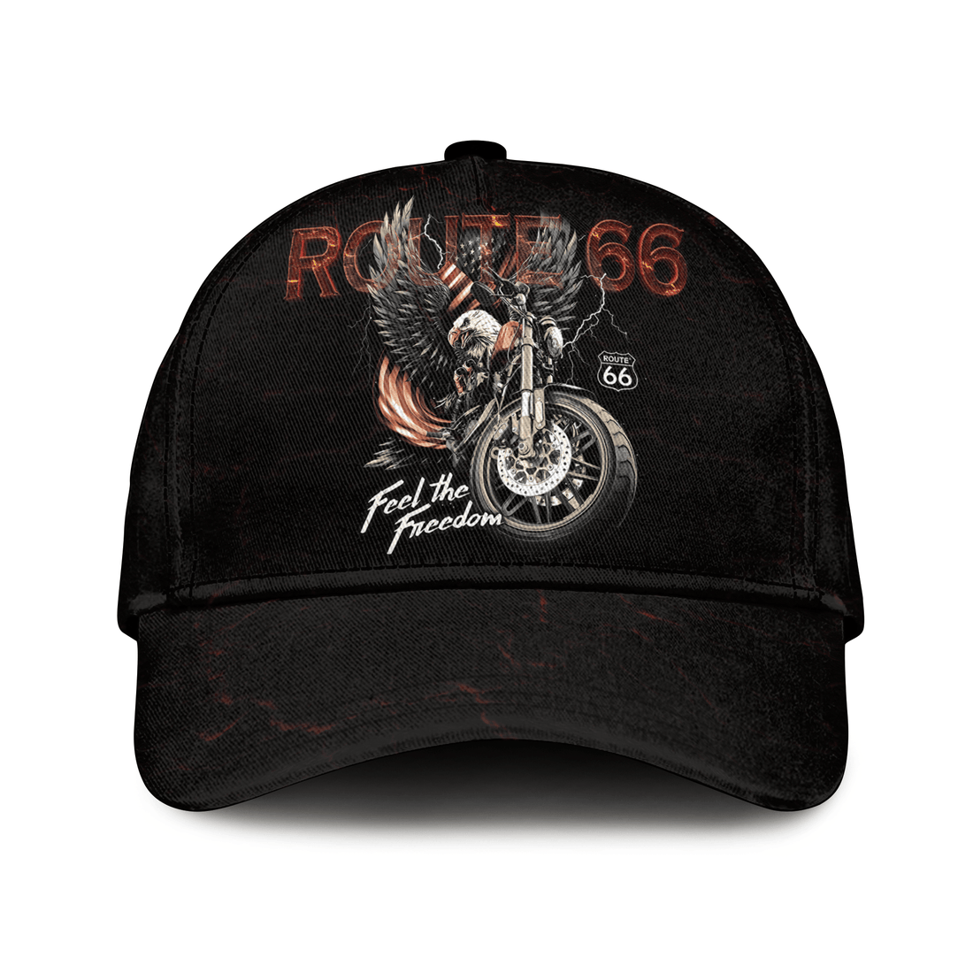 Bikergod Route 66 Feel The Freedom Classic Cap HM15052501