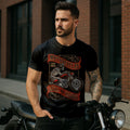 Bikergod Built Not Bought Motorcycle Biker Motorbike T-Shirt Design 2D Printed HM24052504