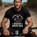 Bikergod SOA Biker Dad T-Shirt Design 2D Printed HM19052503