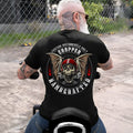 Bikergod Biker Bobber Motard Custom Motorcycle Choppers T Shirt Design 2D Printed HM26052504