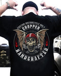 Bikergod Biker Bobber Motard Custom Motorcycle Choppers T Shirt Design 2D Printed HM26052504