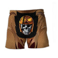 Bikergod Motorcycle Skull Biker Beach Shorts Sizes S - 5XL NALA173G