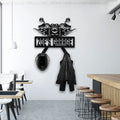 Bikergod Custom Name Motorcycle Helmet Holder Metal Sign Men Gift DH042025TS45