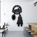 Bikergod Custom Name Motorcycle Helmet Holder Metal Sign Men Gift DH042025TS58