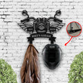 Bikergod Custom Name Motorcycle Helmet Holder Metal Sign Men Gift DH042025TS59