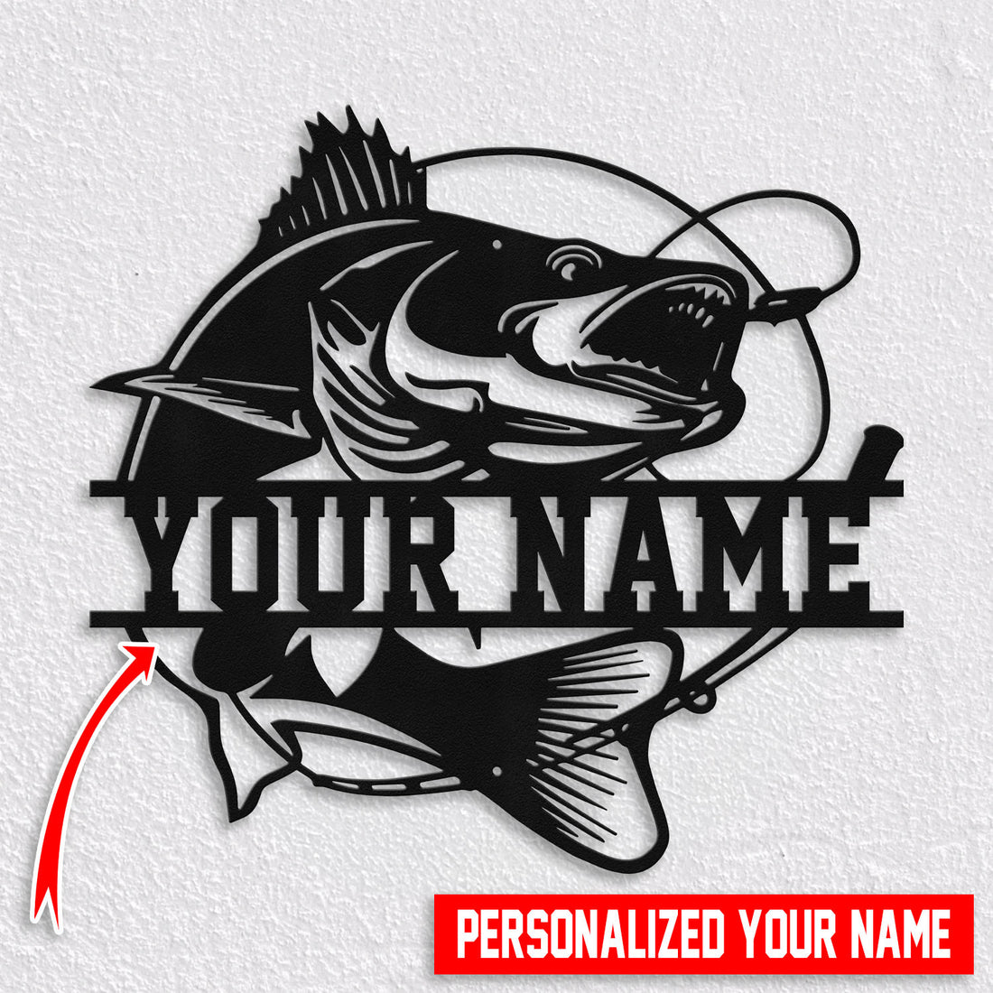 Bikergod Custom Name Motorcycle Helmet Holder Metal Sign Men Gift DH042025TS62