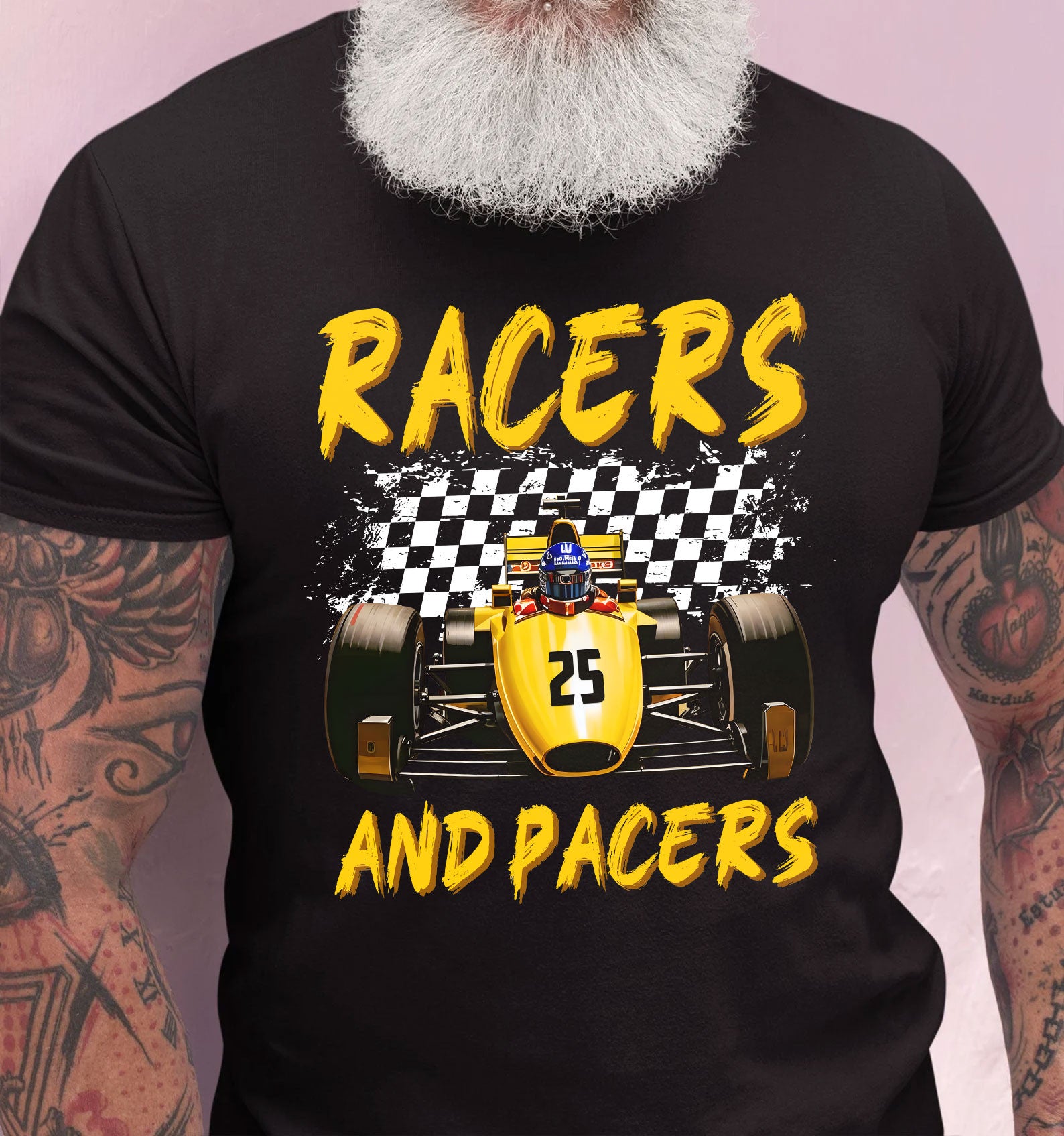Bikergod Racers And Pacers T-Shirt 2D - Funny Speed Racer - Motorsport Lover Gift LN120625TS3