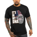 Bikergod It's In My DNA Tshirt Design 2D Printed DH042025T71