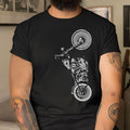 Bikergod Biker Motorcycle Tshirt Design 2D Printed DH042025T72