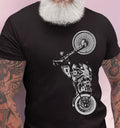 Bikergod Biker Motorcycle Tshirt Design 2D Printed DH042025T72