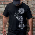 Bikergod Biker Motorcycle Tshirt Design 2D Printed DH042025T72