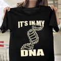 Bikergod It's In My DNA Tshirt Design 2D Printed DH042025T76