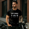 Bikergod Today's Schedule Tshirt Design 2D Printed DH042025T78