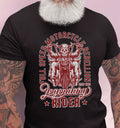Bikergod Full Speed Motorcycle Rebellion Tshirt Design 2D Printed DH042025T79
