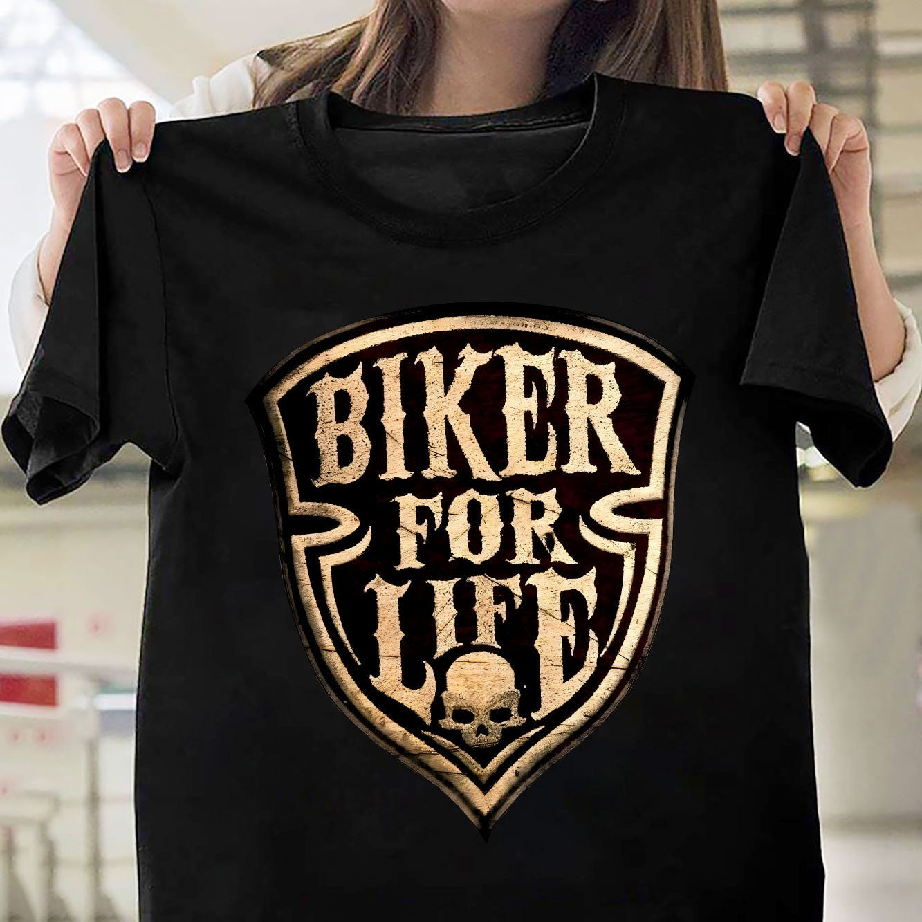 Bikergod Biker For Life Design 2D Printed DH042025T80