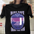 Bikergod Ride Safe Enjoy The View Design 2D Printed DH042025T82